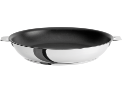 Stainless deep frying pan - Exceliss+ non-stick coating - Cristel