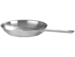 Stainless frying pan - Fixed Strate - Cristel