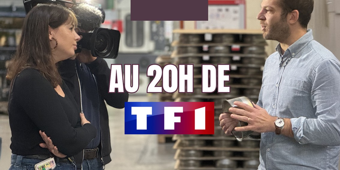 CRISTEL au Journal Télévisé de 20h sur TF1