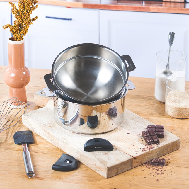 Stainless bain-marie insert - Removable Mutine 6