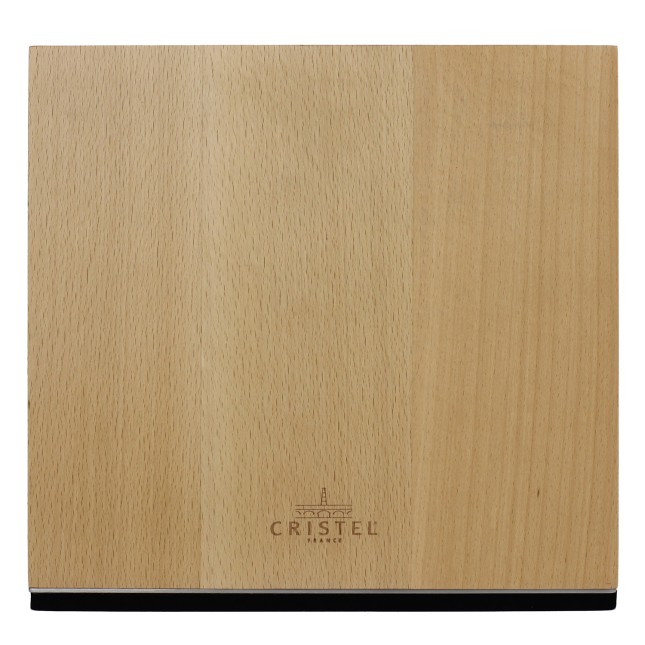 Beech wood magnetic knife block 2