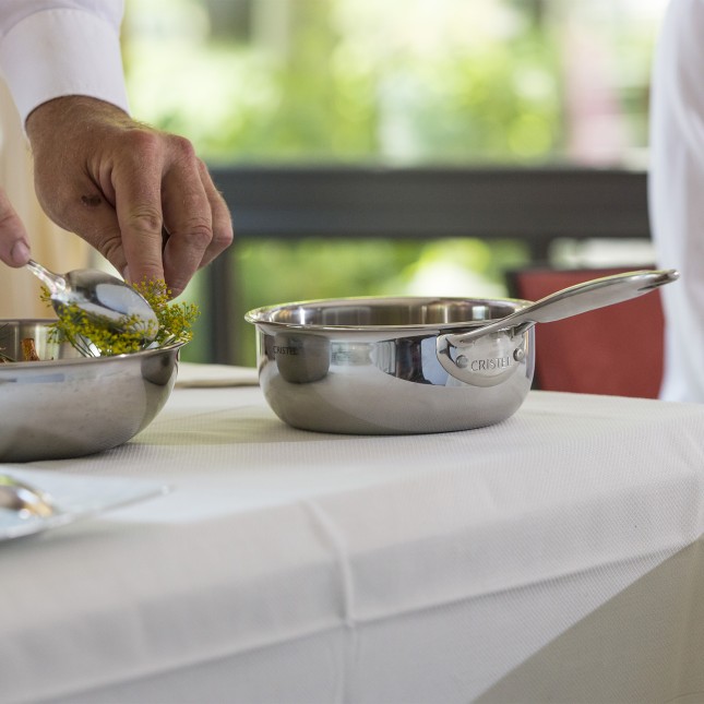 Stainless saucepan 10