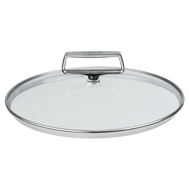 Faitout inox et couvercle en verre 2