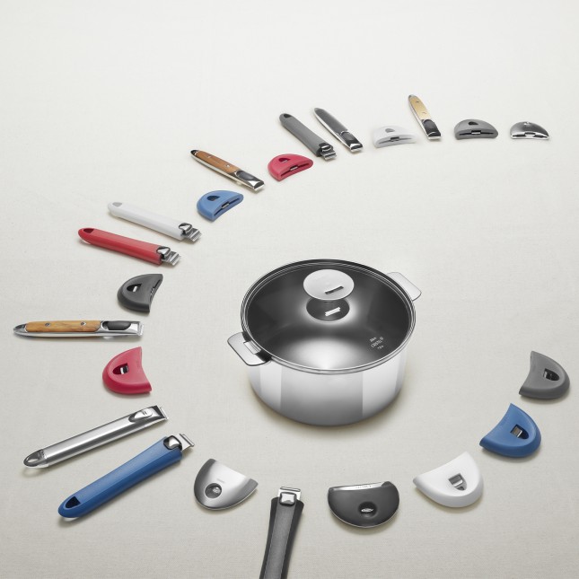 Removable stainless steel stockpot 7