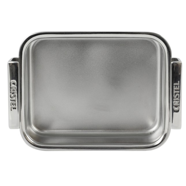 Mini stainless steel oven dish - 10 cm 3