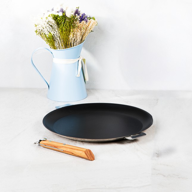 Exceliss®+ non-stick stainless steel crepe pan 2