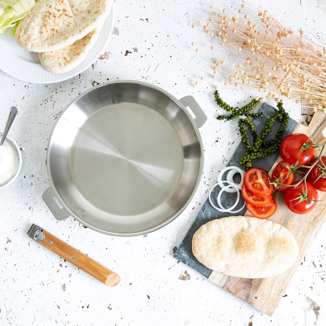 Poêle en inox amovible 10