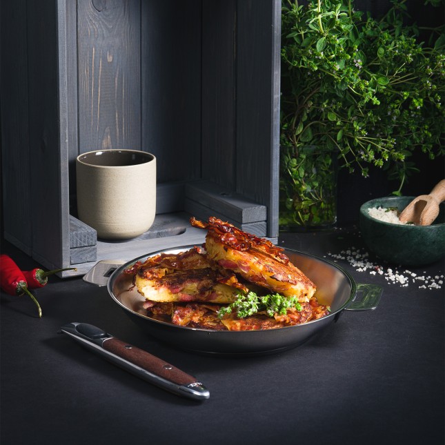 Poêle en inox amovible 7