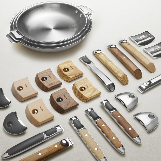 Poêle en inox Multiply amovible 9