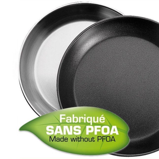 Sauteuse antiadhésive en inox Multiply amovible 2