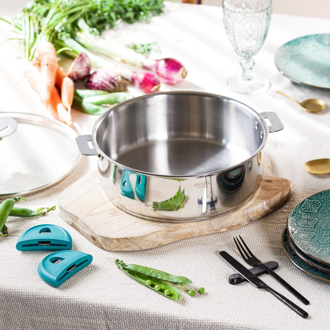 Multiply stainless steel sautépan - Removable 10