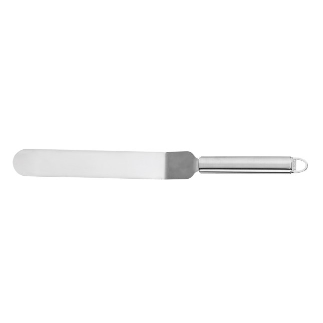 Spatule coudée en inox