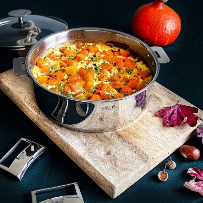 Multiply stainless steel sautépan - Removable 3