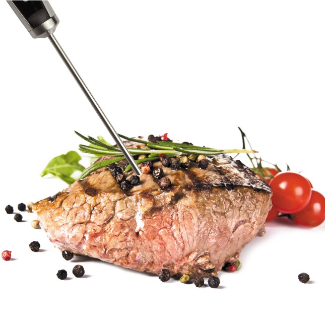 Digitalthermometer Schwarz 3