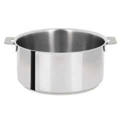 Stainless steel saucepan with removable handle - Cristel