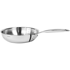 Stainless Chef's pan - Fixed Castel'Pro - Cristel