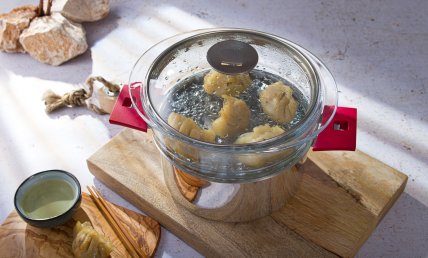 Bouchées vapeur de boeuf curry