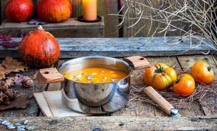 Soupe de citrouille à la Vendéenne