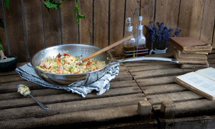 Risotto de gambas